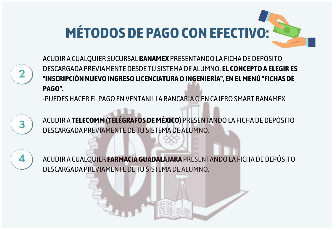 Pago en efectivo
